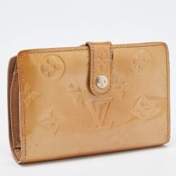 Louis Vuitton Noisette Monogram Vernis Portefeuille Viennois Wallet