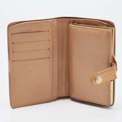 Louis Vuitton Noisette Monogram Vernis Portefeuille Viennois Wallet