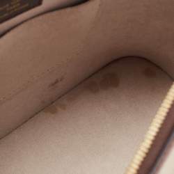 Pre Owned Louis Vuitton Transformed Canvas Time Trunk Alma BB Bag