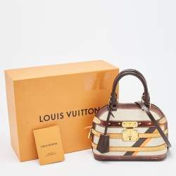 Pre Owned Louis Vuitton Transformed Canvas Time Trunk Alma BB Bag