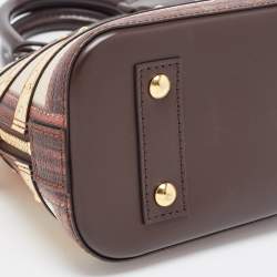Pre Owned Louis Vuitton Transformed Canvas Time Trunk Alma BB Bag