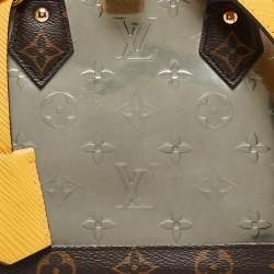 Pre Owned Louis Vuitton Metallise Monogram Vernis and Canvas Alma BB Bag