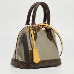 Pre Owned Louis Vuitton Metallise Monogram Vernis and Canvas Alma BB Bag