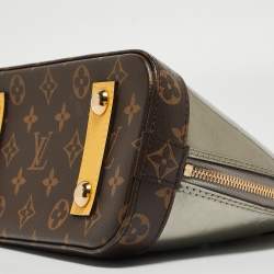 Pre Owned Louis Vuitton Metallise Monogram Vernis and Canvas Alma BB Bag