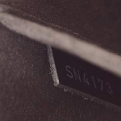 Pre Owned حقيبة لوي فيتون ألما جلد أيبي أليكتريك أسود PM