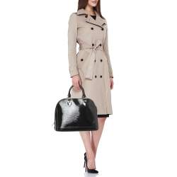 Pre Owned حقيبة لوي فيتون ألما جلد أيبي أليكتريك أسود PM