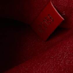 Pre Owned Louis Vuitton Coquelicot Monogram Canvas NeoNoe MM Bag