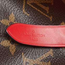 Pre Owned Louis Vuitton Coquelicot Monogram Canvas NeoNoe MM Bag