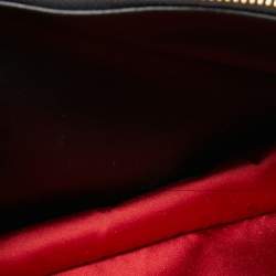 Pre Owned Louis Vuitton Red Monogram Glossy Leather My Deer Enigme Clutch