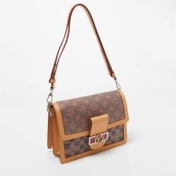 Pre Owned Louis Vuitton Rose Monogram LV Pop Canvas Dauphine MM Bag