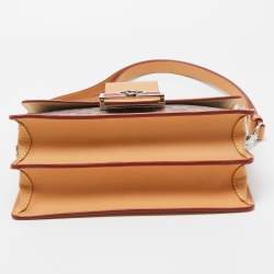 Pre Owned Louis Vuitton Rose Monogram LV Pop Canvas Dauphine MM Bag