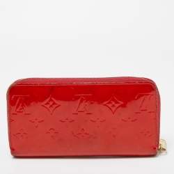 Louis Vuitton Pomme D’amour Monogram Vernis Zippy Wallet