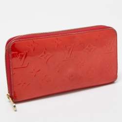 Louis Vuitton Pomme D’amour Monogram Vernis Zippy Wallet