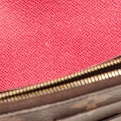 Louis Vuitton Monogram Canvas Emilie Bloom Flower Wallet 