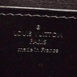 Pre Owned Louis Vuitton Black/White Malletage Epi Leather Twist PM Bag