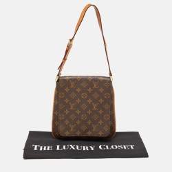 Pre Owned Louis Vuitton Monogram Canvas Musette Salsa PM Bag