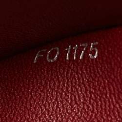 Pre Owned Louis Vuitton Bordeaux Malletage Leather GO-14 PM Bag