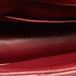 Pre Owned Louis Vuitton Bordeaux Malletage Leather GO-14 PM Bag