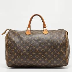 Louis Vuitton Monogram Canvas Speedy 40 Bag