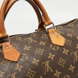 Louis Vuitton Monogram Canvas Speedy 40 Bag