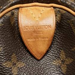 Louis Vuitton Monogram Canvas Speedy 40 Bag