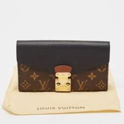 Louis Vuitton Black Monogram Canvas Pallas Wallet