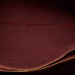 Pre Owned Louis Vuitton Aurore Monogram Canvas and Leather Kimono MM Bag