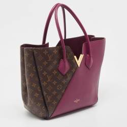 Pre Owned Louis Vuitton Aurore Monogram Canvas and Leather Kimono MM Bag