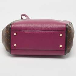 Pre Owned Louis Vuitton Aurore Monogram Canvas and Leather Kimono MM Bag