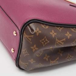 Pre Owned Louis Vuitton Aurore Monogram Canvas and Leather Kimono MM Bag