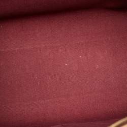 Pre Owned Louis Vuitton Amarante Monogram Vernis Brea GM Bag