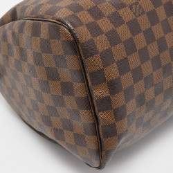 Louis Vuitton Damier Ebene Canvas Speedy 35 Bag