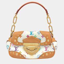 Louis Vuitton Brown/White Monogram Multicolore Marilyn