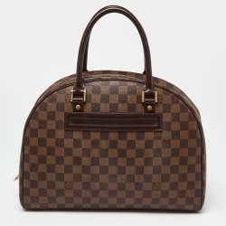 Pre Owned Louis Vuitton Damier Ebene Canvas Nolita Bag