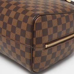 Pre Owned Louis Vuitton Damier Ebene Canvas Nolita Bag