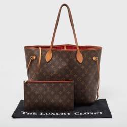 Louis Vuitton Monogram Canvas Neverfull MM Bag