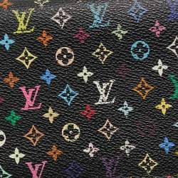 Louis Vuitton Black Monogram Multicolore Canvas Insolite Pistache Wallet
