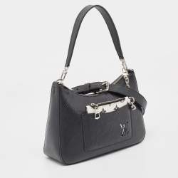 Pre Owned حقيبة لوي فيتون ماريل جلد إيبي أسود