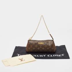 Pre Owned Louis Vuitton Monogram Canvas Eva Pochette Bag
