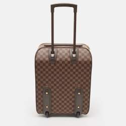 Pre Owned Louis Vuitton Damier Ebene Canvas Pegase 45 Luggage