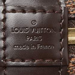 Pre Owned Louis Vuitton Damier Ebene Canvas Alma BB Bag
