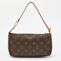 Pre Owned Louis Vuitton Monogram Canvas Cerises Print Accessories Pochette Bag