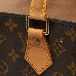 Pre Owned Louis Vuitton Monogram Canvas Sac Plat GM Bag