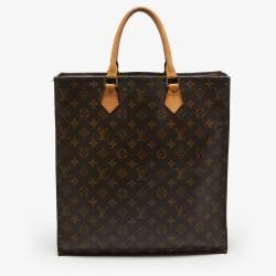 Louis Vuitton Monogram Canvas Sac Plat GM Bag Louis Vuitton TLC