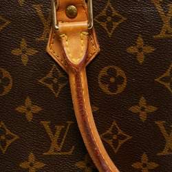 Pre Owned Louis Vuitton Monogram Canvas Sac Plat GM Bag