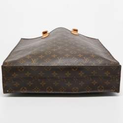 Pre Owned Louis Vuitton Monogram Canvas Sac Plat GM Bag