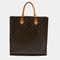 Pre Owned Louis Vuitton Monogram Canvas Sac Plat GM Bag