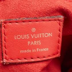 Pre Owned Louis Vuitton Coquelicot Monogram Canvas Locky BB Bag