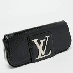 Pre Owned Louis Vuitton Black Electric Epi Leather Sobe Clutch
