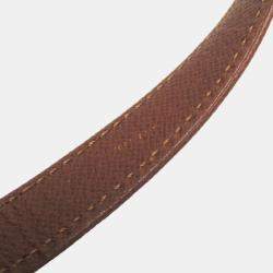 Pre Owned Louis Vuitton Brown Monogram Canvas Papillon 30 Satchel